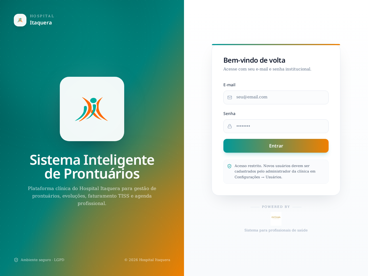 Preview do site Evolua DOCS